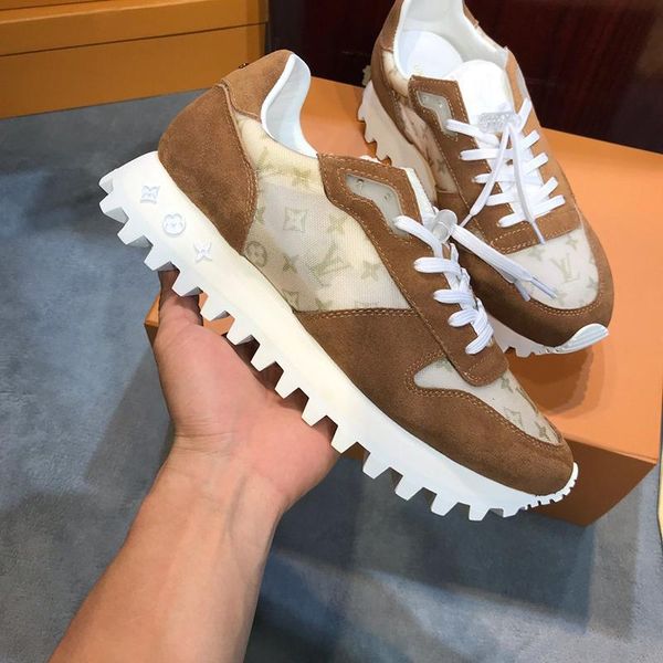 

2020l limited edition luxury design leather printed sneakers fashion wild mens casual shoes mens banquet shoes size: 38-451, Black