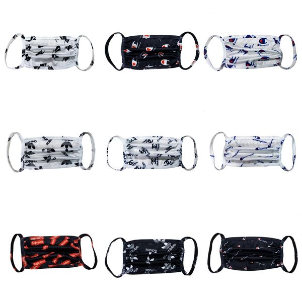 

masks pm2.5 anti-pollution mouth face masks anti-dust breathable earloop washable reusable mask#558, Blue;pink