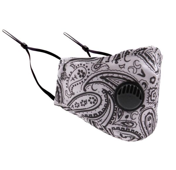 

fashionoutdoor usa flag magic headscarf bandana cycling masks head neck scarves windproof sport face mask with breathe valve designer mas#35, Black