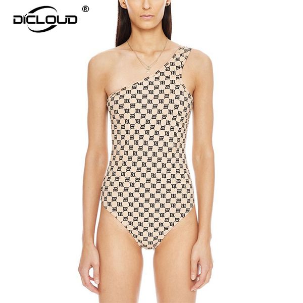 

street fashion women cold shoulder bodysuits retro vintage letter print summer sleevelsss bodysuit harajuku punk body suit, Black;white