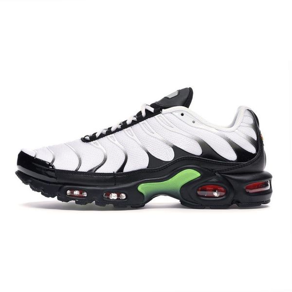 Fashion Frequency Pack TN Plus Running Shoes Mens Triple Black White Fade Blue Pink Hero Vibrant 