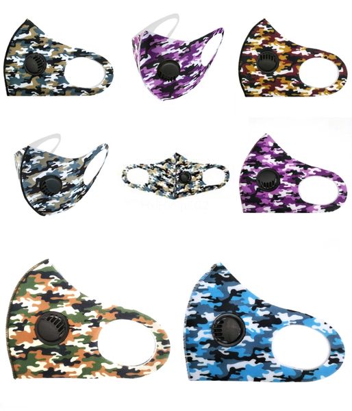 

face mask designer printed black fashion replaceable filter reusable washable dust-proof face mask breathable cycling masks ##185#303