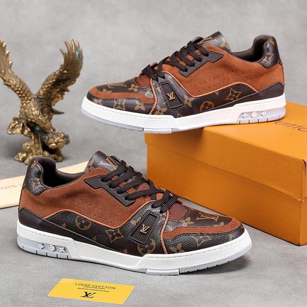 

trainer sneaker men 's shoes autumn and winter sports footwears fashion classic skateboarding casual shoes luxury men sho