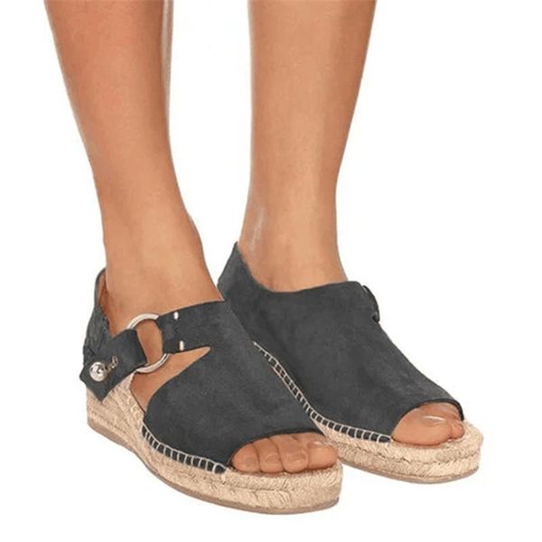 Kadınlar Yüksek Topuklar Sandalet Yaz Ayakkabı Flip Flop Konfor Chaussures Femme Platform Wedges Sandalet Artı 43 için 2020 takozları Ayakkabı