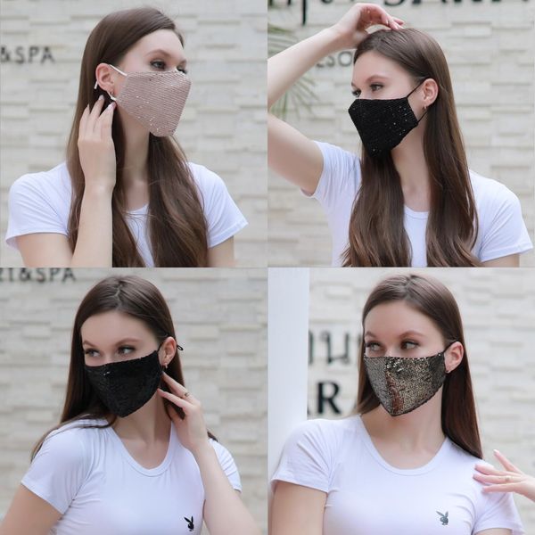 

cartoon lovely cotton masks festive party keep warm cotton fabric cute bear mask camouflage anti dust mouth muffle#449, Black