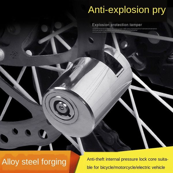 

xkvhb mountain bike disc safety anti-theft lock motorcycle electric motorcycle bicycle accessories car disc lock cycling equipment bicycle a