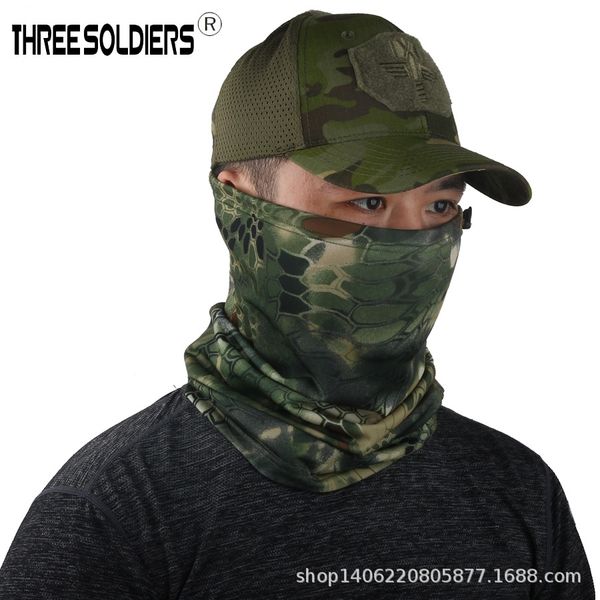 

boa pattern camouflage quick-drying tactical cycling outdoor elastic bicycle scarf scarf sunscreen sand-proof head cover mask