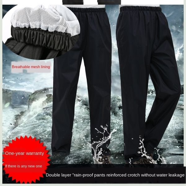 

rain pants men's and women's \ wear-resistant single riding waterproof windproof waterproof double-layer thickened wear-resistant, Red;brown