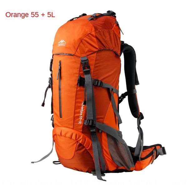 

новые мужские и женские большая емкость 60l сумка рюкзак на открытом воздухе водонепроницаемый путешествия туризм рюкзак