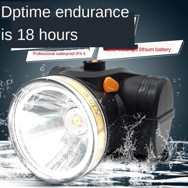 

fyotr long 7228 strong headlight waterproof night battery batteryfishing patrol outdoor head wearing led lithium battery charging strong lig