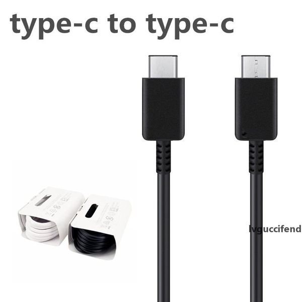 

1m 3ft usb type-c to type c cable c to c fast charge for samsung galaxy s10 note 10 plus support pd 60w 3a quick charge cords ing