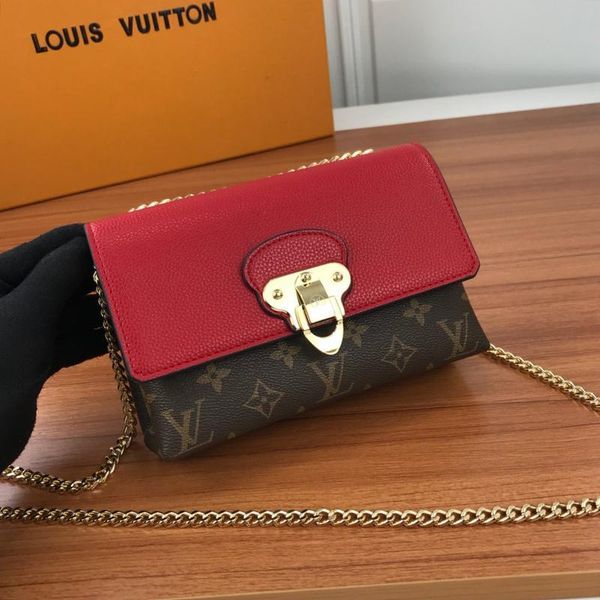

new arrival womens bag leather chain shoulder bags small flap crossbody bag luxury style lady messenger bag with origin box