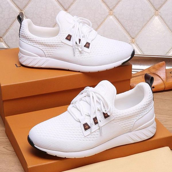

men sneakers sports shoes design fashion racing luxury trendy platform walking trainers athletic chaussures pour hommes mens, Black