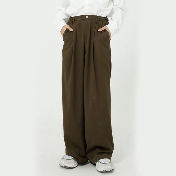 

new male japan korea style fashion vintage streetwear pant black gray long trousers men casual straight wide leg suit pant