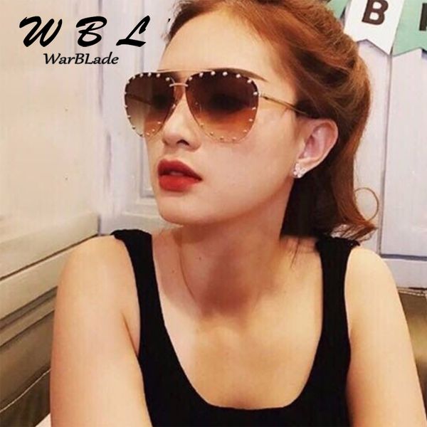 

warblade luxury italy oversized women sunglasses uv400 retro brand designer big frame sun glasses for female eyewear 2020 new, White;black