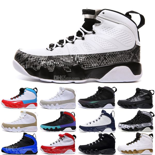 

new 9s gym red metallic silver mens basketball shoes dream it do it unc 9 bonze og space jam men sport sneakers trainers