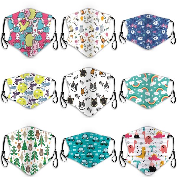 

reusable face mask anti dust face 3d face mask pm2.5 mask dustproof washable reusable ice silk cotton masks tools for#805