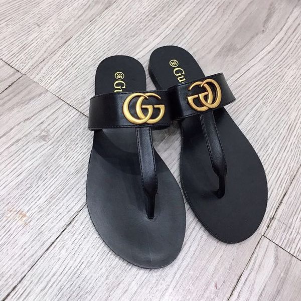 

2020 shoe slide summer beach indoor flat sandals flip-flop sandals women, White;black