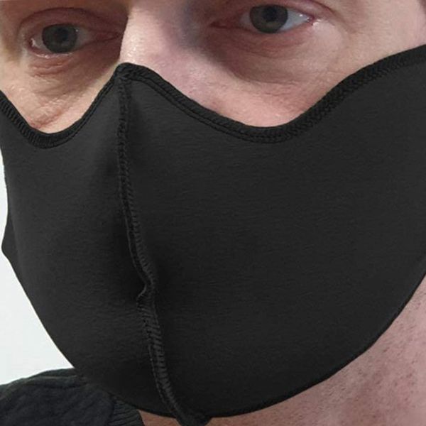 

black anti-dust cotton mouth face massk man woman cycling wearing black fashion cotton masks reusable ahc642