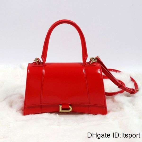 

2020 fashion brand luxury shoulder bag designer handbags hourglass leather cross-body bag with gift box ing