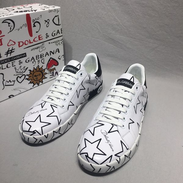 

2020 j6 leather lace-up fashion casual mens luxury designer shoes classic flat shoes mens sneakers original box, Black