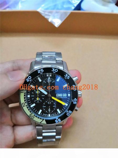 

2019 luxury watch mens watches quartz movement chronograph stainless steel mens man watches ww404, Slivery;brown