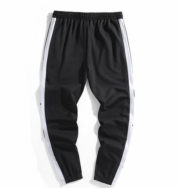 

2020 new lc83886 autumn men/women's casual sweatpants solid high street trousers men winter joggers brand warm pants, Black