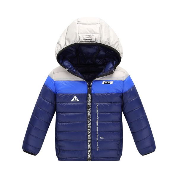 

kids girls jacket 2020 autumn winter jacket for girls coat baby warm hooded outerwear coat girls clothing children down parkas, Blue;gray