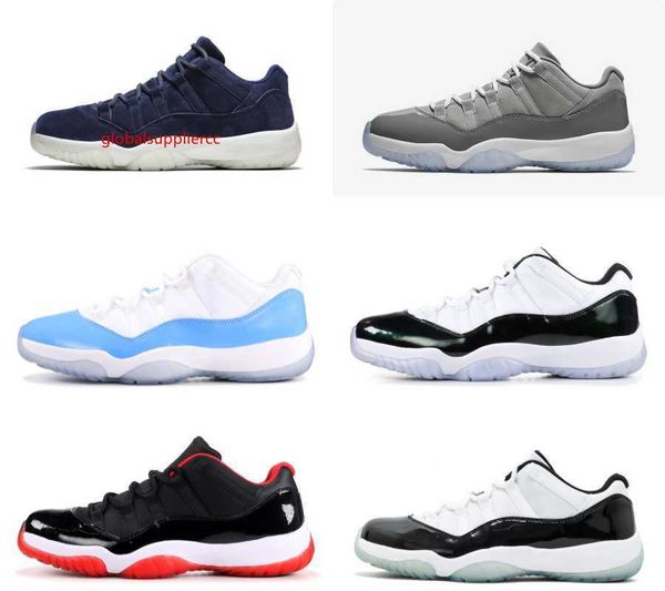 

factory version 11 low bred concord cool grey blue suede white blue emerald with michael sports, Black;green