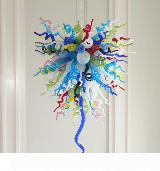 

modern led chandelier light glass pendant lights colorful handmade blown galss chandelier wonderful living room dining room art decor