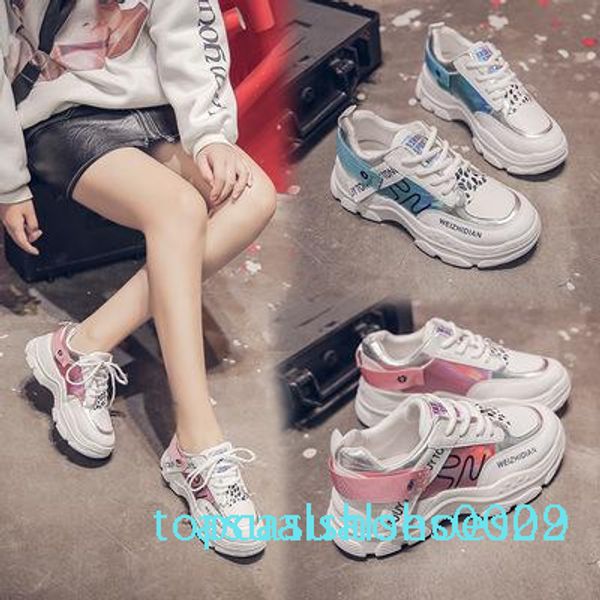 

1209 new spring fashion women casual shoes comfortable platform shoes woman sneakers ladies trainers chaussure femme t02, Black