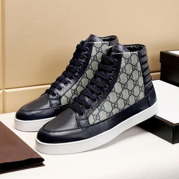 

lightweight mens shoes fashion vintage comfortable footwears luxury sneakers sports plus size lace -up men boots scarpe da uomo di lusso, Black