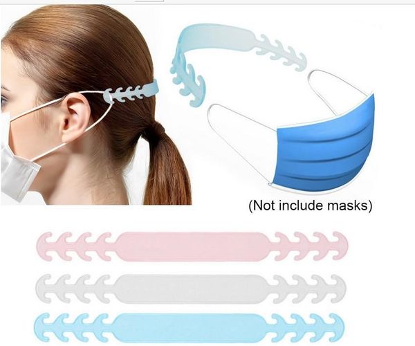 

adjustable anti-slip mask ear grips extension hook four gear mask hanging buckle for relieving ear pain 50pcs/set xhlight iwudv