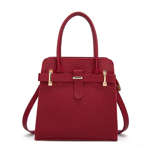 

women's mobile phone litchi classic bag 2020 korean new twill mobile phone bag