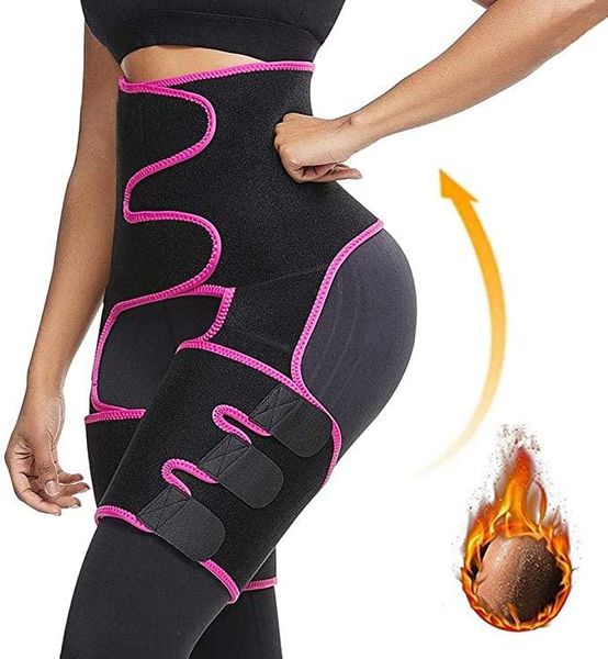 

us ship waist trainer shapers waist trainer corset leg shapers shorts fitness body shaper modeling strap belt corset slim thigh trimmer, Black;gray