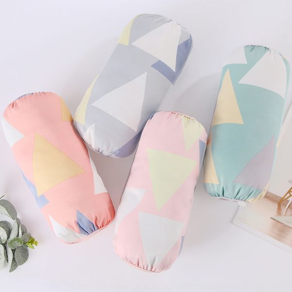 

waterproof women's armsleeves anti-fouling embroidery embroidery covers kitchen autumn and winter work men's cute sleeves long, Black