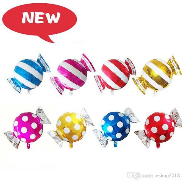 

new arrival wedding decorative 48x65cm candy aluminum balloons wedding party foil balloons christmast gift candy helium balloons