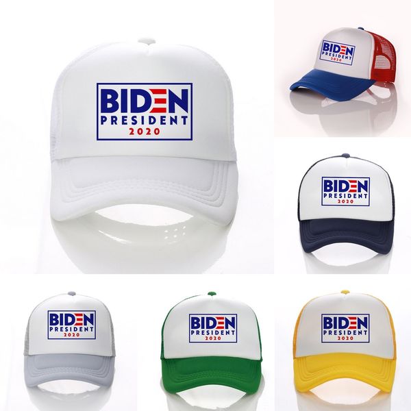 

if8zc joe baseball hat president for biden cap democrat 2020 presidential election usa adjustable mesh cap, Blue;gray