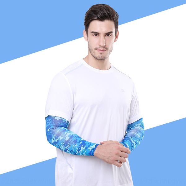 

sunscreen sleeve men's and women'sfans cycling sleeve ice silk outdoor sports outdoor bicycle sports printing thin arm