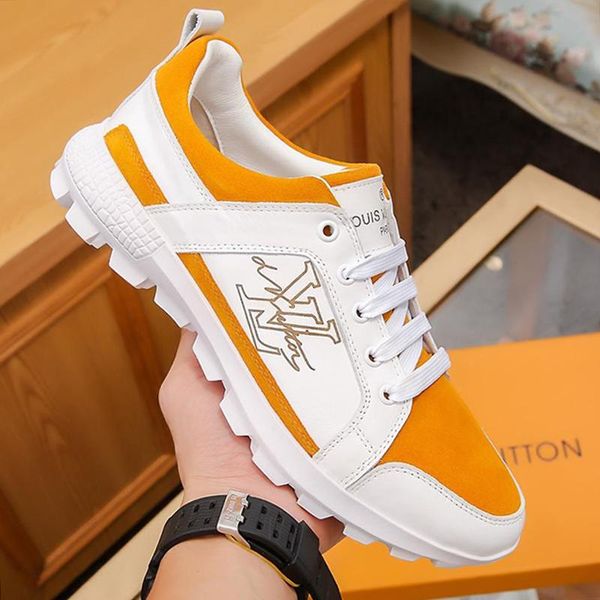 

luxury low men 's shoes fashion zapatos de lujo para hombre sports style comfortable plus size autumn and winter lace -up shoes fo