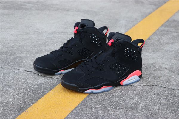 

qaulitys 6 black infrared vi bred men basketball shoes sports 6s outdoor fashion trainers sneakers size 8-13