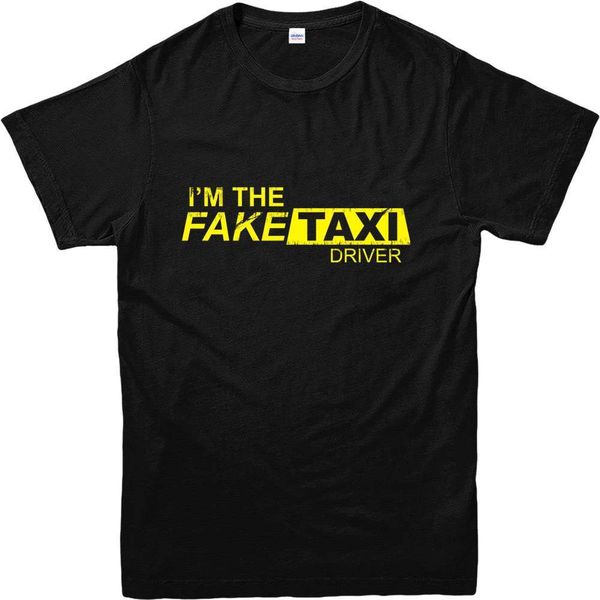 

fakeatxi t shirt, i'm fake taxi driver inspired design t shirt short sleeve casual t shirt tee s-in t-shirts from men's clothing 2, Gray;blue