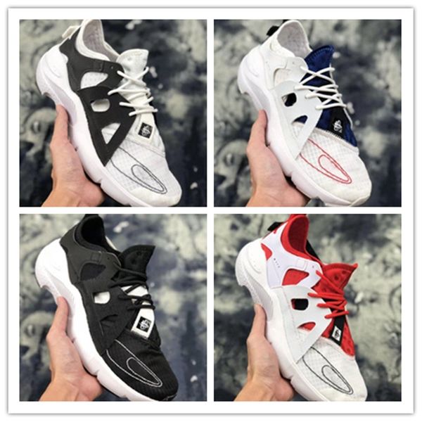 

new huarache 9 run ultra running shoes for men women huraches 9s ix type breathable trainer black sports sneakers runner size 36-45