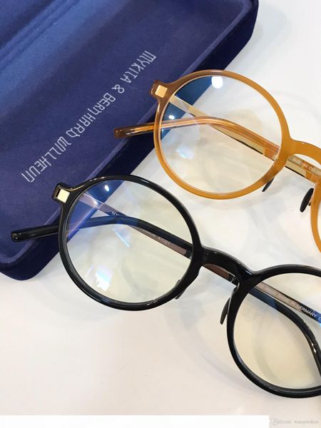 

mykita tomkin women fashion optical glasses frame designer eyewear glasses round frame eyeglasses frame come with pacakge, White;black