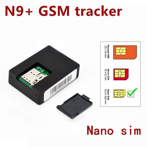 

n9+ gsm tracker listening device mini monitor voice surveillance system 2 mic audio voice monitor surveillances gps