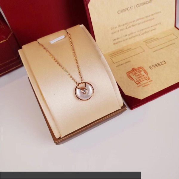 

new fashino women necklace new jewelry with exquisite gift box @191125-a242, Silver