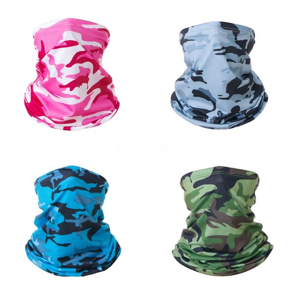 

multicam scarf camouflage bandana tactical neck gaiter tube face shield sun head military army magic headband beanie wristband#115, Black