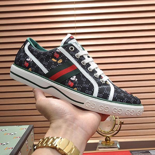 

2020 men shoes sneakers luxury with box chaussures de sport pour hommes designer mens tennis 1977 sneaker vintage zapatos hombre, Black