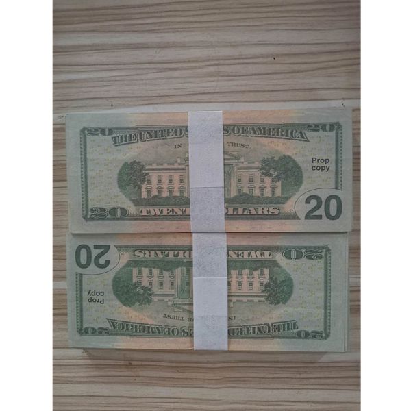 

usa banknote america fake banknotes 20 dollars banknotes paper money collection for home decoration gift bills fake currency 005