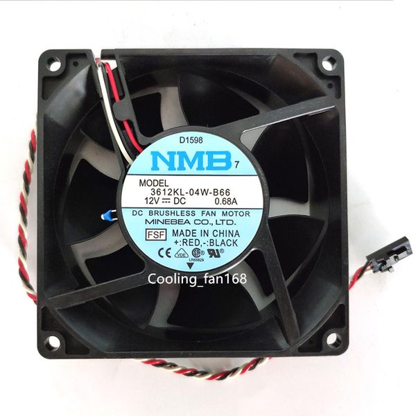 

for nmb 3612kl-04w-b66 case fan dc 12v 0.68a 90*90*32mm server cooling fan